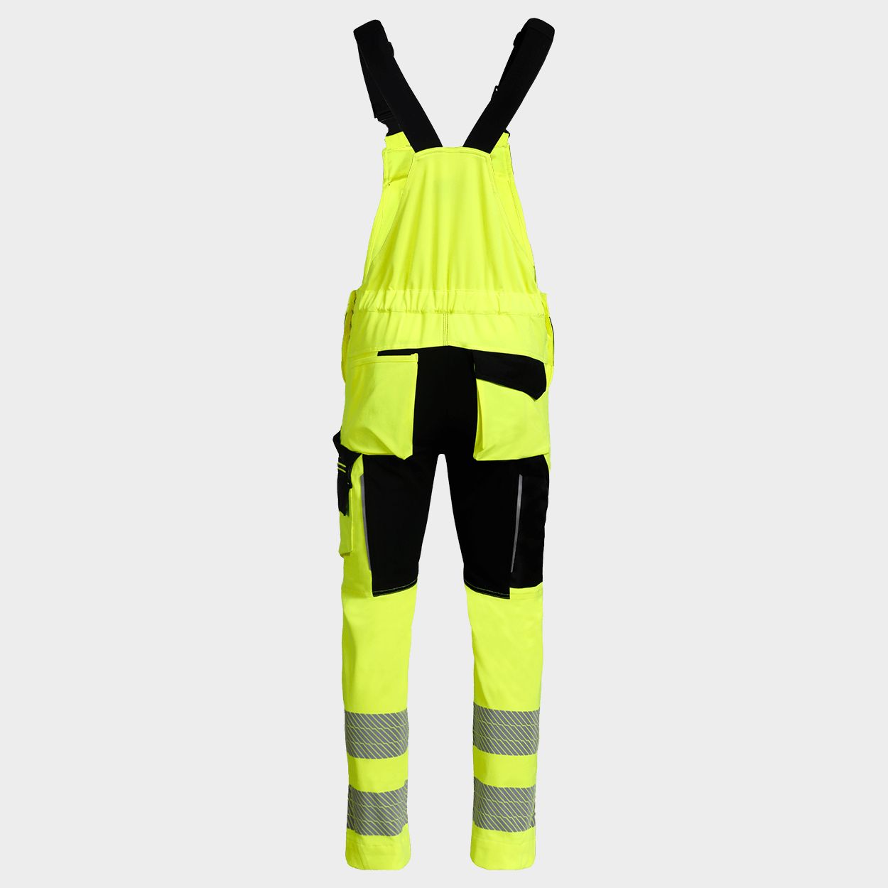 Работен полугащеризон REVOLT HV 4STRETCH YELLOW - 2