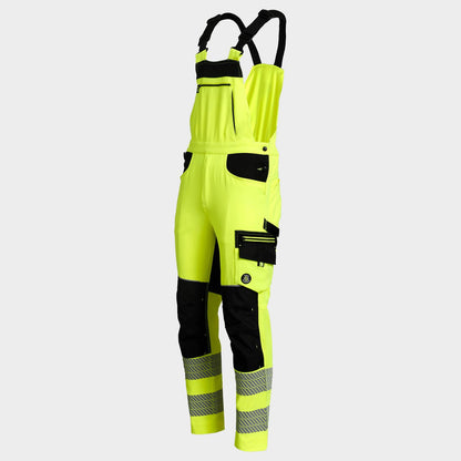 Работен полугащеризон REVOLT HV 4STRETCH YELLOW - 3