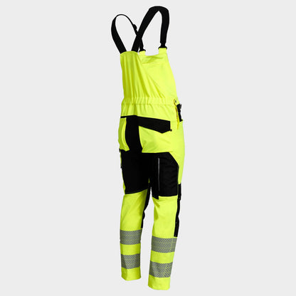 Работен полугащеризон REVOLT HV 4STRETCH YELLOW - 4