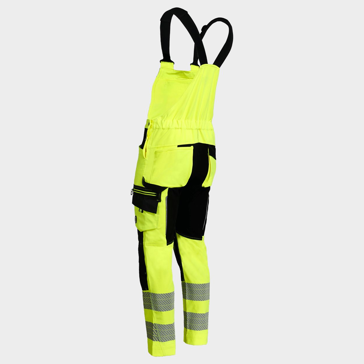 Работен полугащеризон REVOLT HV 4STRETCH YELLOW - 6