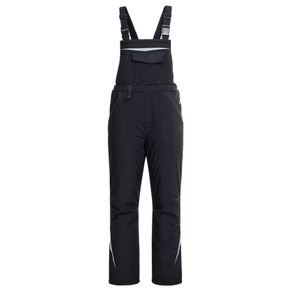 Salopetă de lucru REVOLT SOFTSHELL WINTER NEGRU - 1