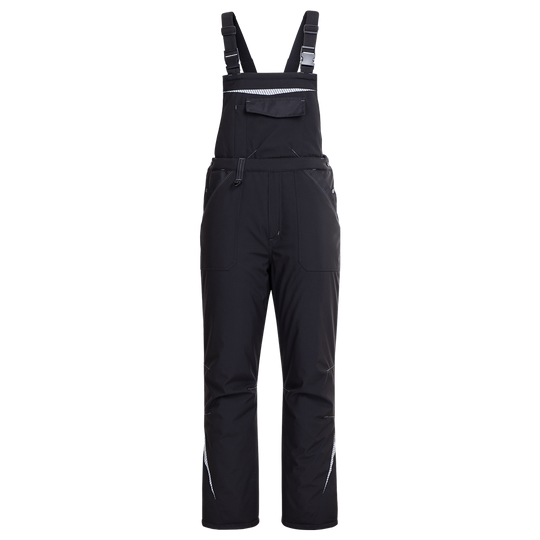 Salopetă de lucru REVOLT SOFTSHELL WINTER NEGRU - 1
