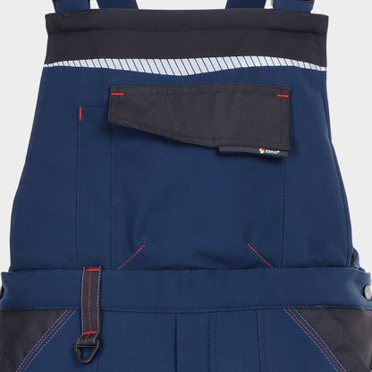 Salopetă de lucru REVOLT SOFTSHELL WINTER BLEUMARIN/NEGRU - 3