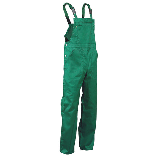 REX-BA LIGHT GREEN Work bib pants