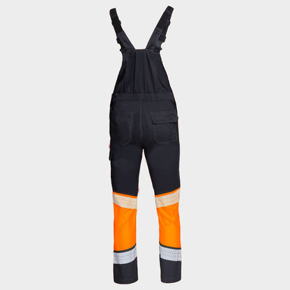 Pantaloni cu pieptar PRIMO HV LIGHT STRETCH ORANGE - 2