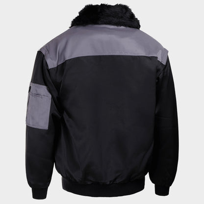 Geacă de lucru BN CONTRAST PILOT NEGRU - 2