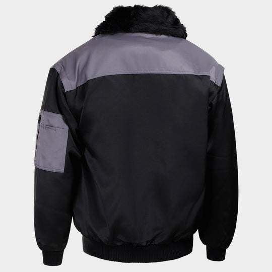 Geacă de lucru BN CONTRAST PILOT NEGRU - 2
