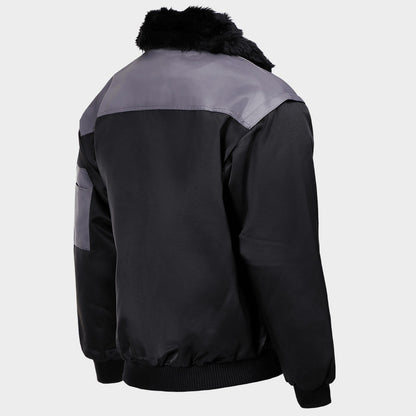 Geacă de lucru BN CONTRAST PILOT NEGRU - 5