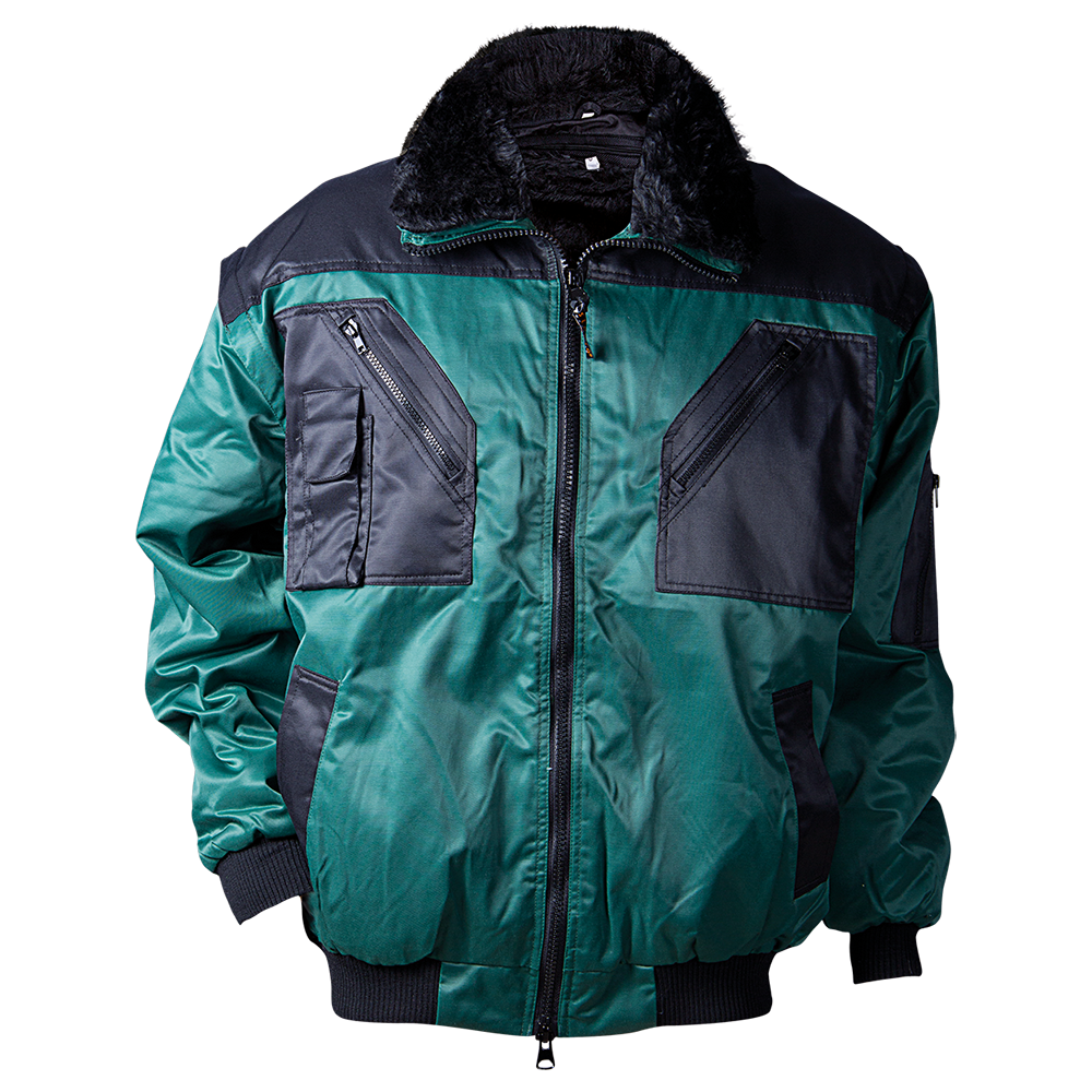 Μπουφάν εργασίας BN CONTRAST PILOT GREEN/BLACK