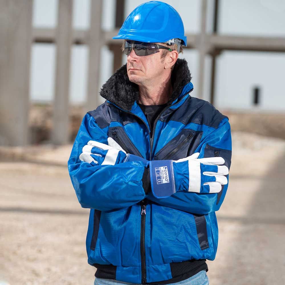 Work jacket BN CONTRAST PILOT NAVY - 2