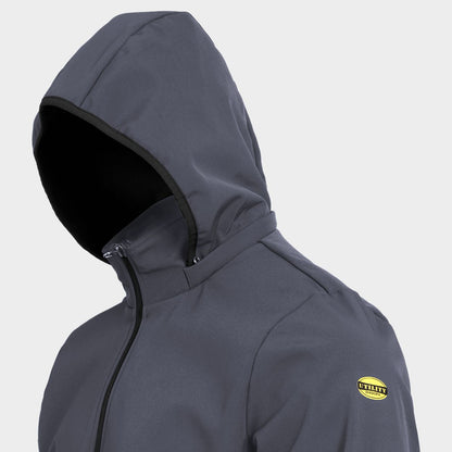 Μπουφάν εργασίας DIADORA SOFTSHELL SMART 2.0 STEEL GREY - 5