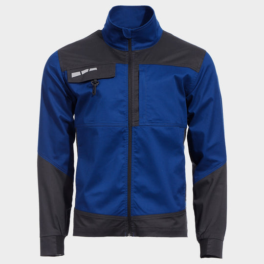 Work jacket EOS STRETCH BLUE/GREY - 1