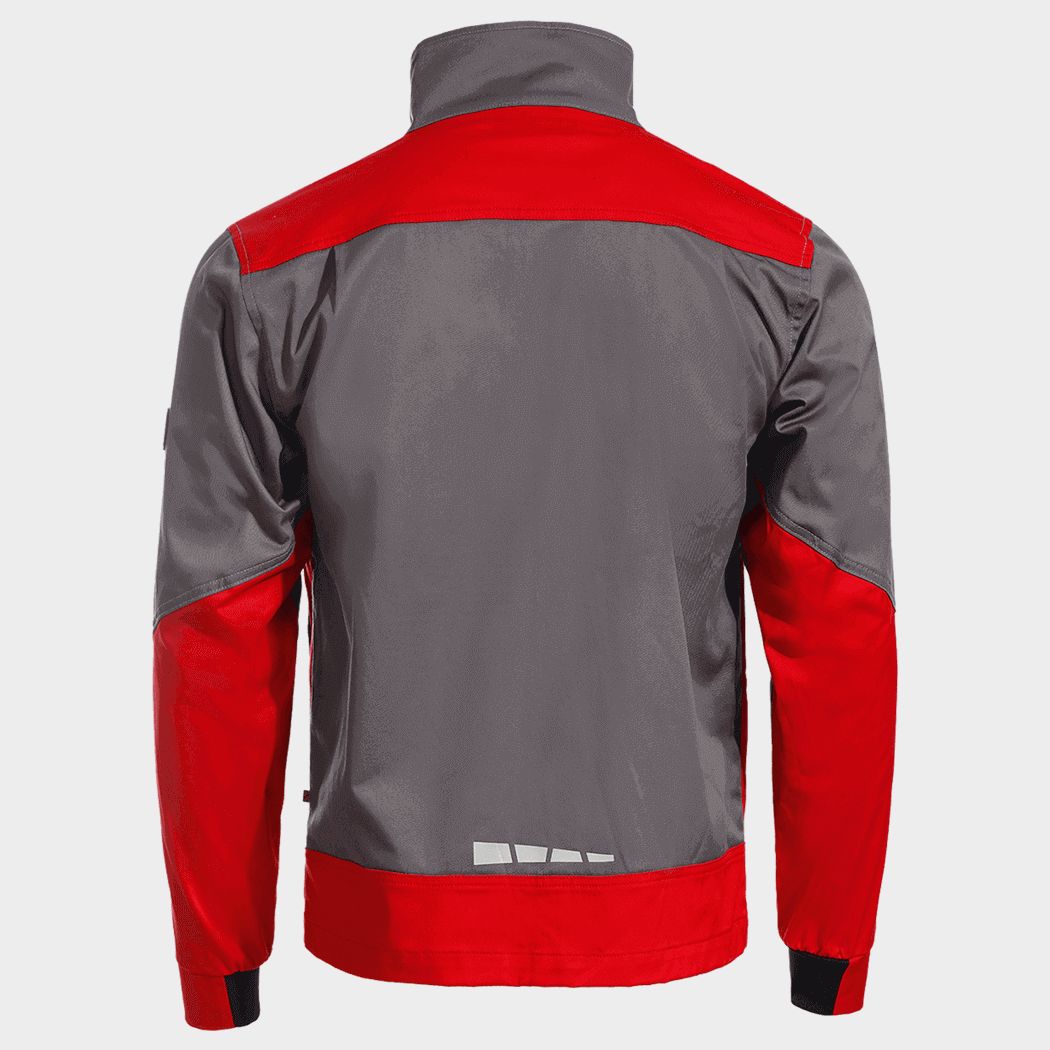 Jachetă de lucru EOS STRETCH RED/GREY - 3