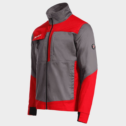 Jachetă de lucru EOS STRETCH RED/GREY - 4