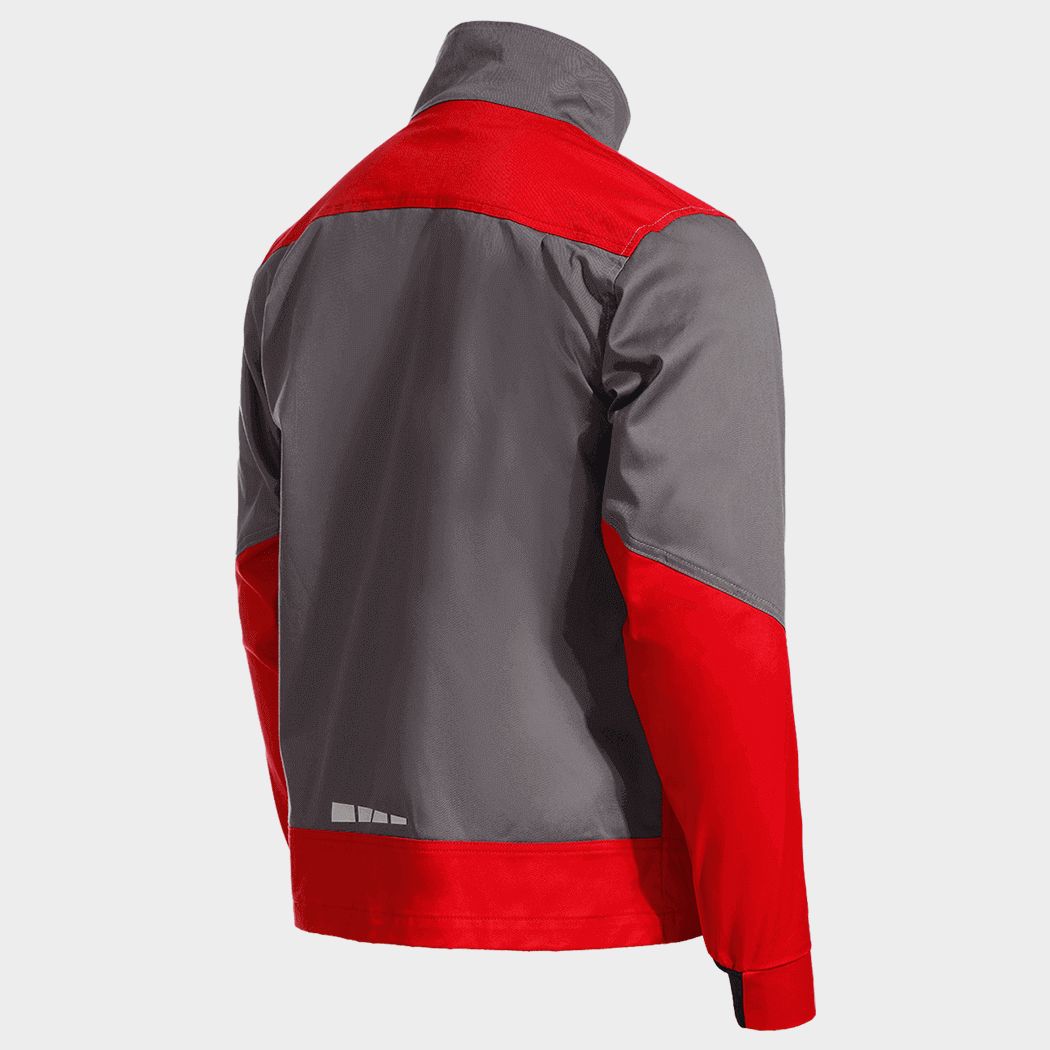 Jachetă de lucru EOS STRETCH RED/GREY - 6