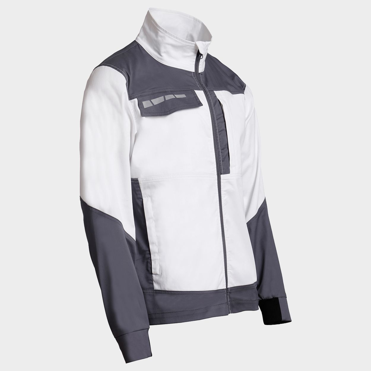 Работно яке EOS STRETCH WHITE/DARK GREY - 4