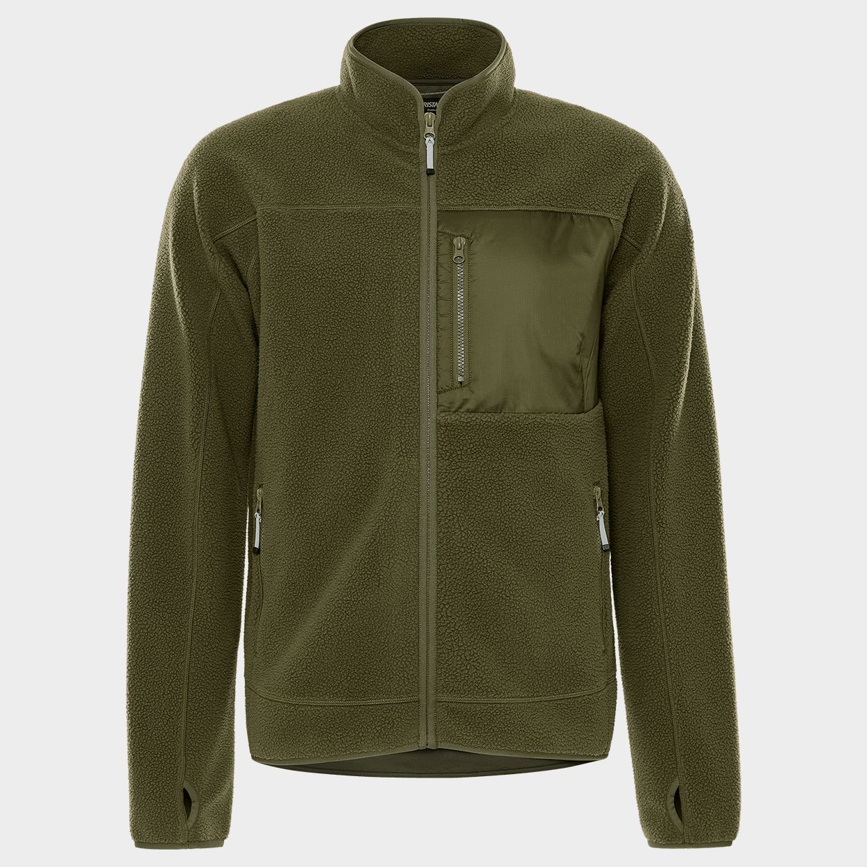 Μπουφάν εργασίας FRISTADS ARGON MICRO PILE FLEECE LIGHT GREEN - 1