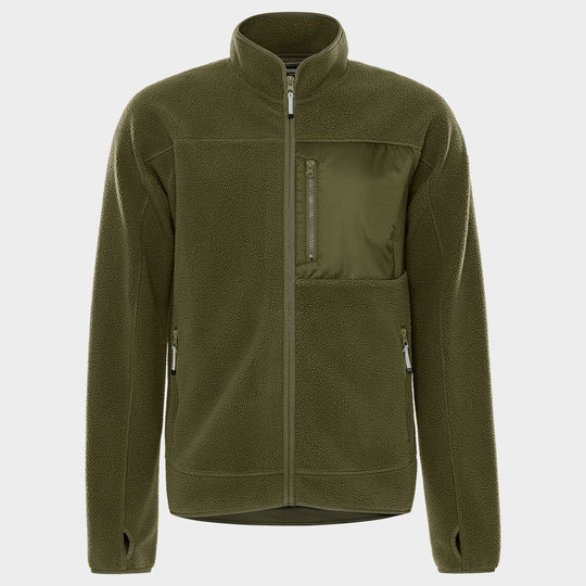 Μπουφάν εργασίας FRISTADS ARGON MICRO PILE FLEECE LIGHT GREEN - 1