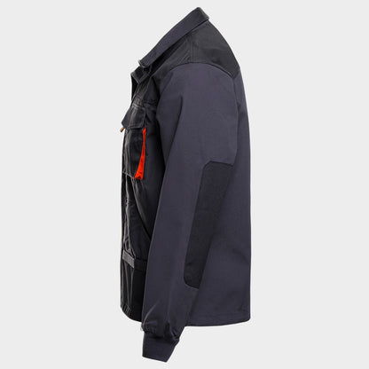 Work jacket KASTOR GREY/BLACK/ORANGE - 5