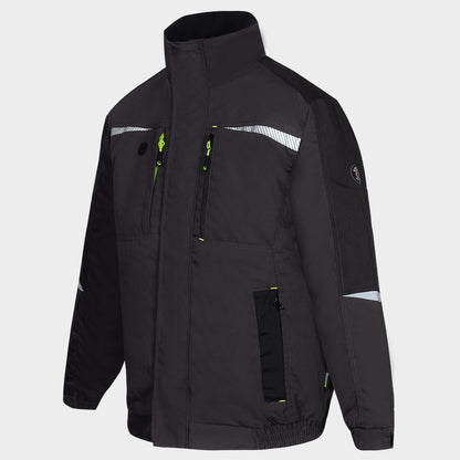 Работно яке KASTOR T/C WINTER GREY/BLACK/GREEN - 4
