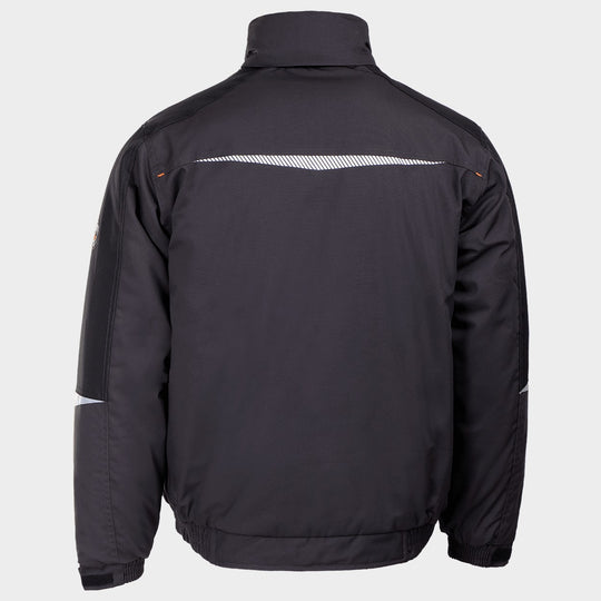 Geacă de lucru KASTOR T/C WINTER GREY/BLACK/ORANGE - 2