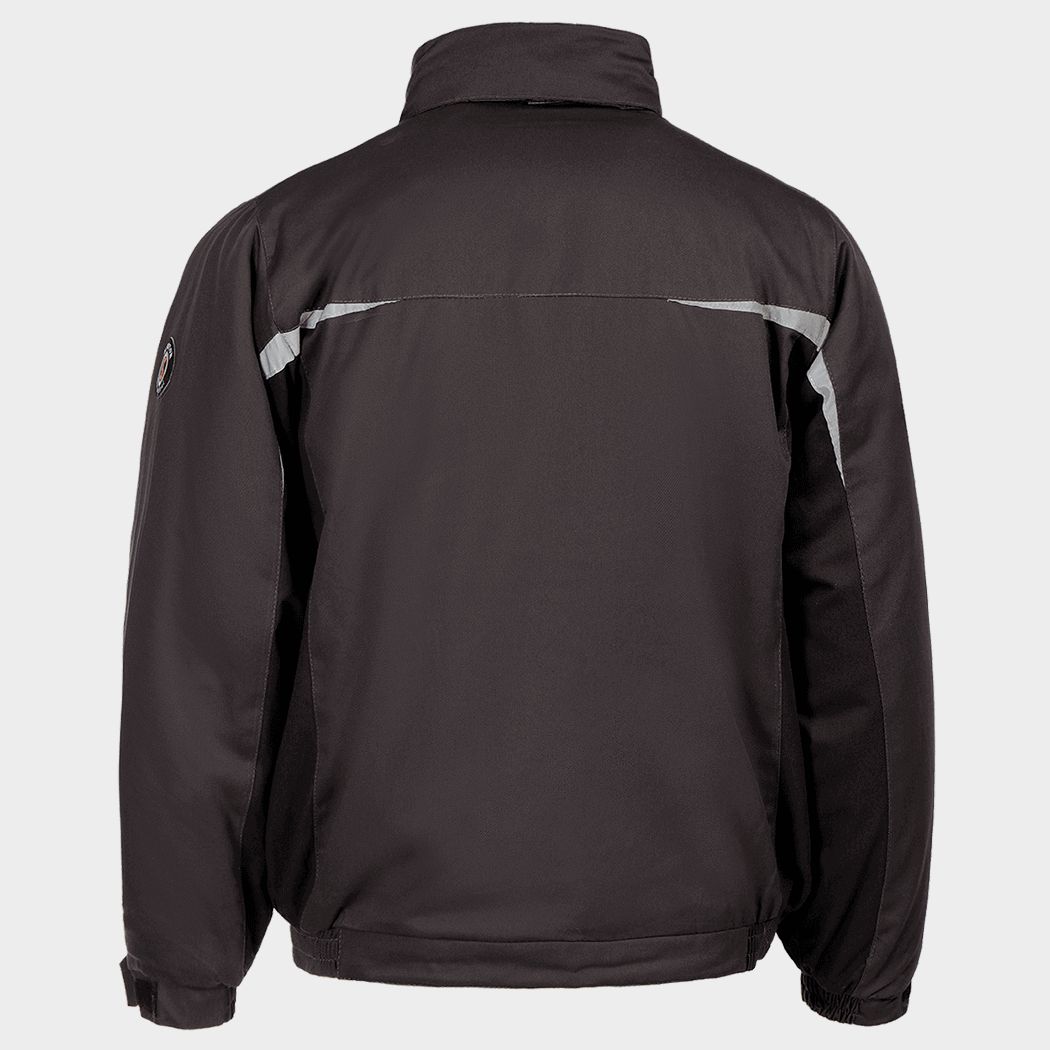 Geacă de lucru KASTOR WINTER GREY COTTON GREY/BLACK - 2