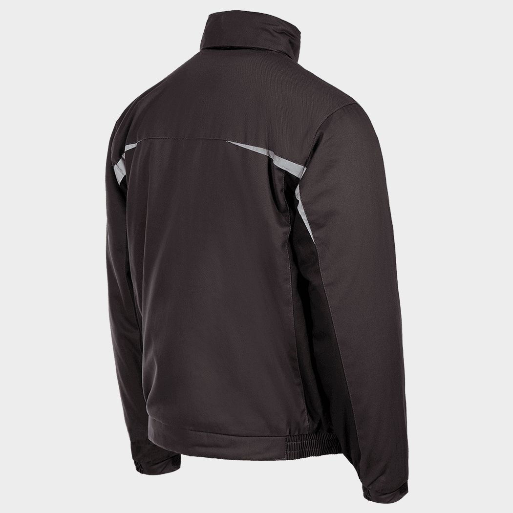 Geacă de lucru KASTOR WINTER GREY COTTON GREY/BLACK - 5