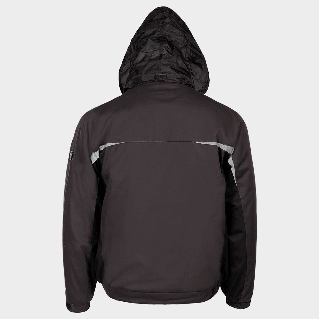 Geacă de lucru KASTOR WINTER GREY COTTON GREY/BLACK - 7