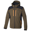 Geacă de lucru KLARBO SOFTSHELL WINTER MARO/NEGRU/PORTOCALIU