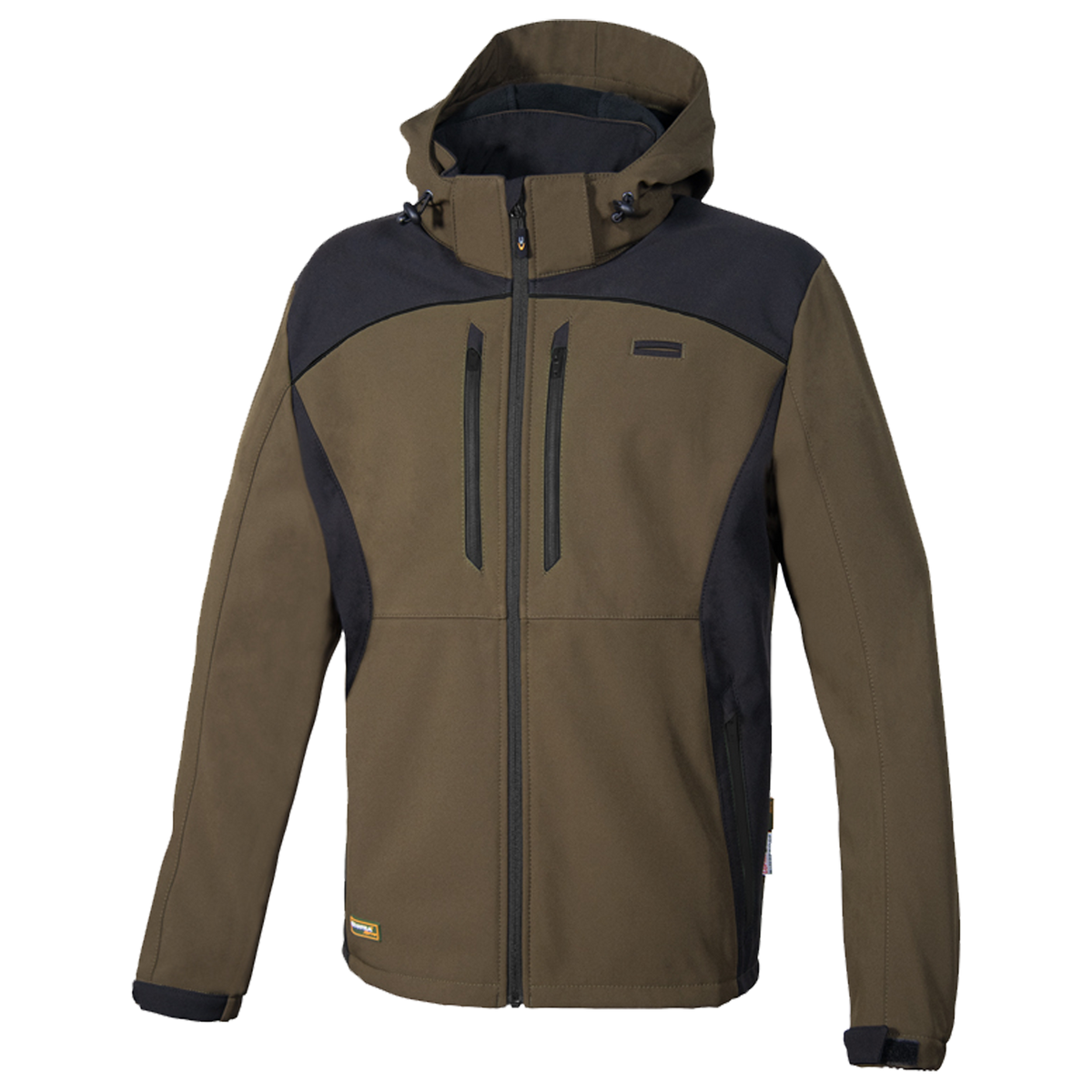 Geacă de lucru KLARBO SOFTSHELL WINTER MARO/NEGRU