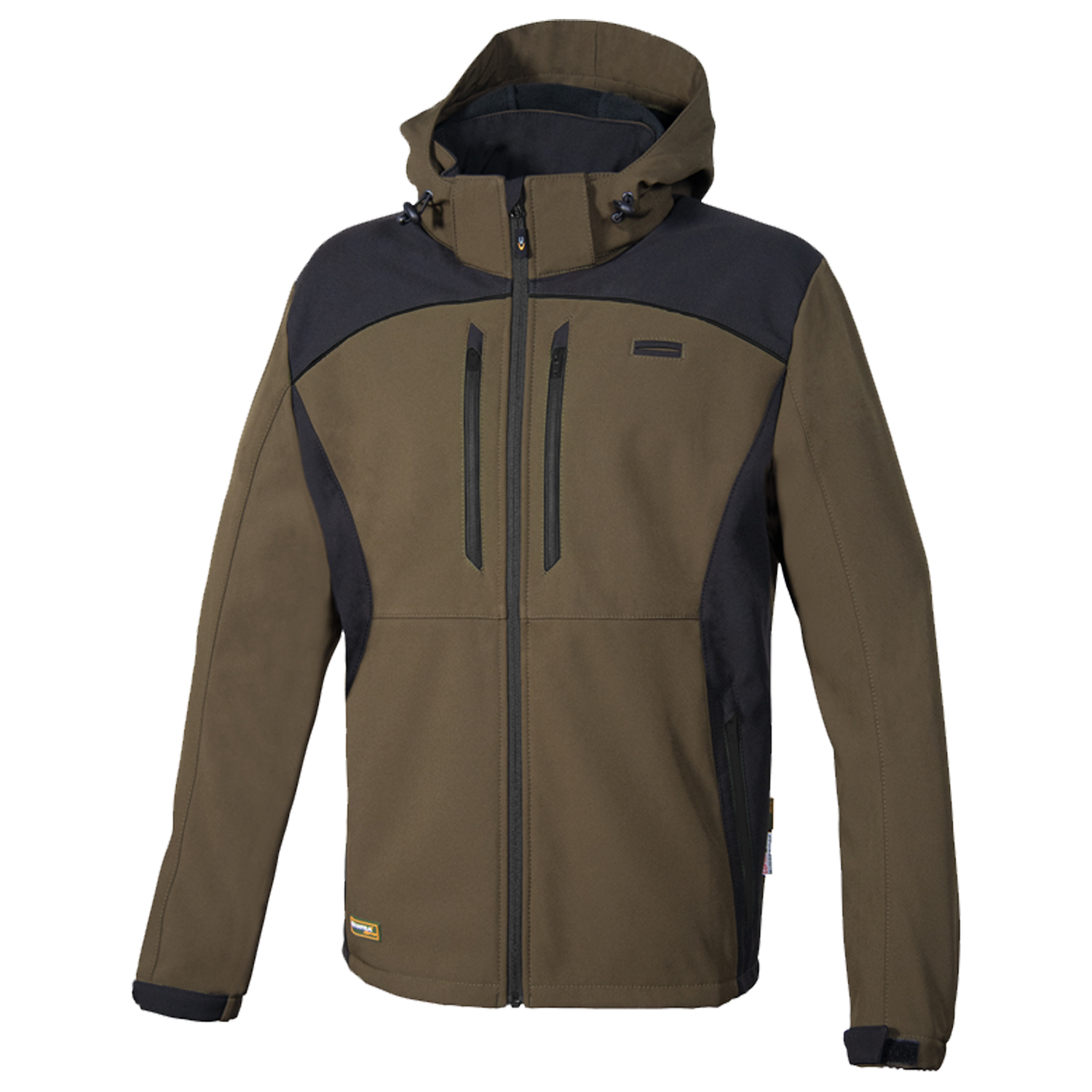 Geacă de lucru KLARBO SOFTSHELL WINTER MARO/NEGRU