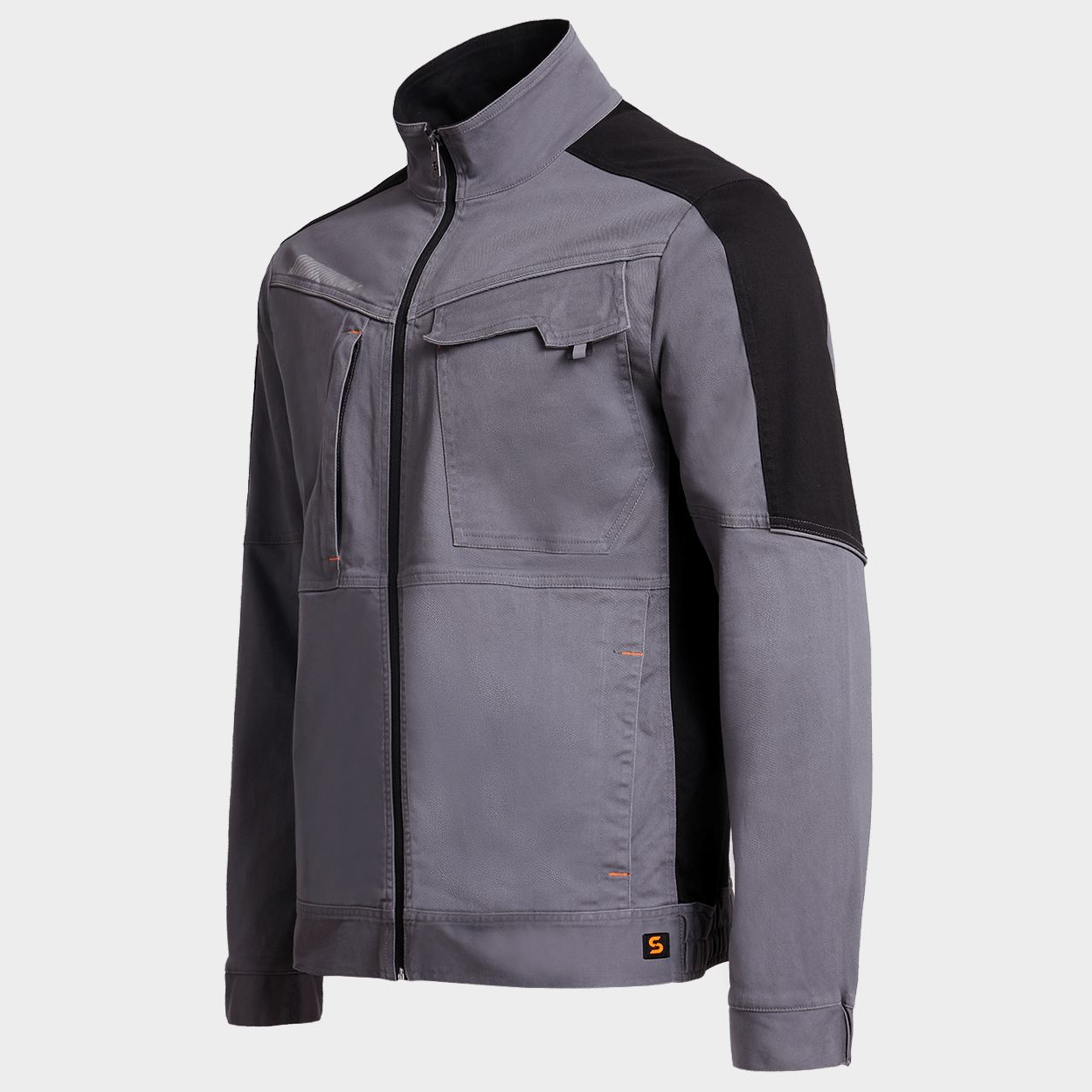 Jachetă de lucru MELBOURNE STRETCH GREY/BLACK - 5