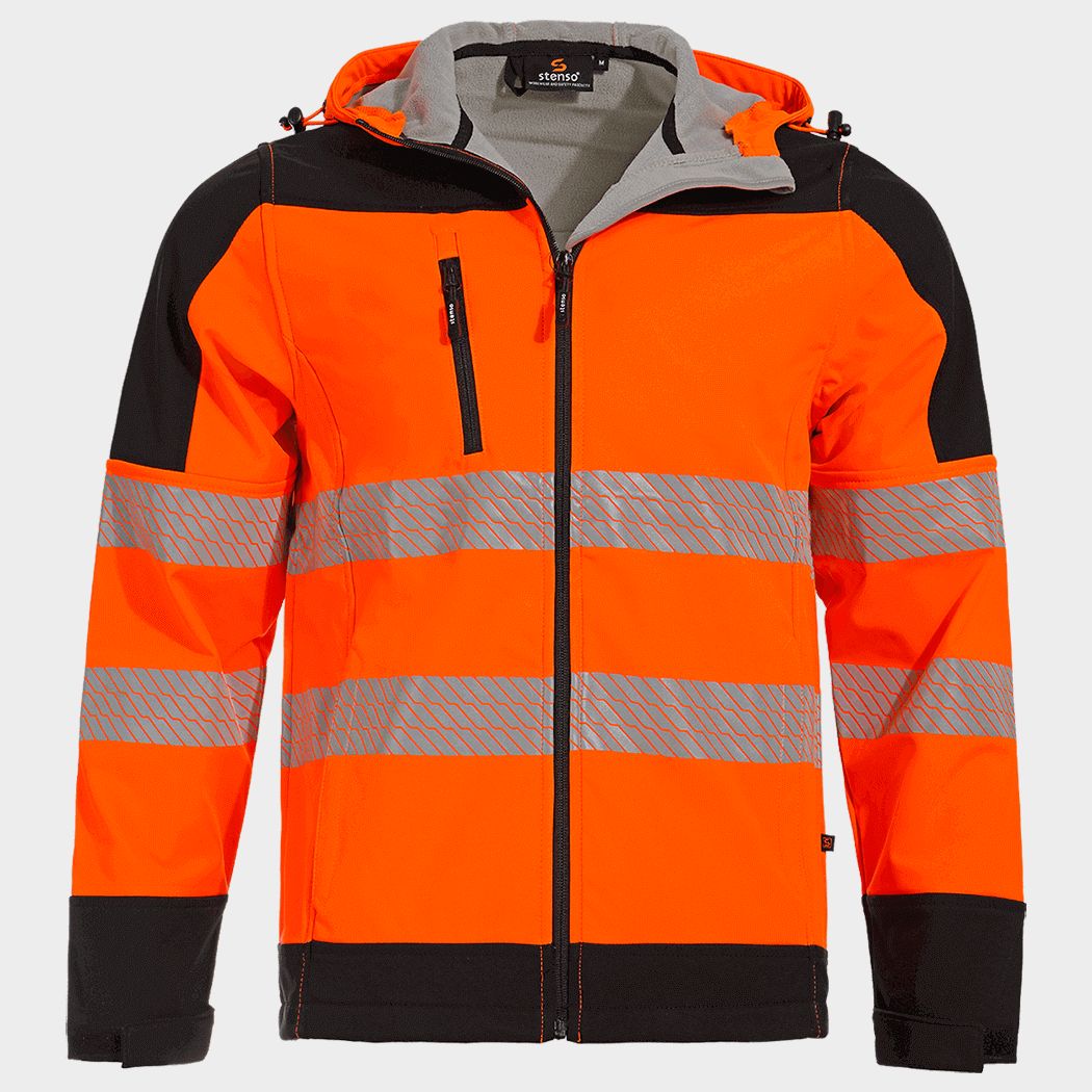 Geaca de lucru NOBEL PRO 2.0 HV PORTOCALIU - 1