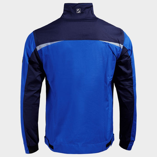 Work jacket PRISMA LIGHT ROYAL BLUE/NAVY - 2