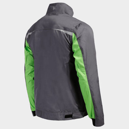 Jachetă de lucru PRISMA LIGHT STRETCH GRI/VERDE - 5