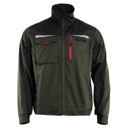 Jachetă de lucru PRISMA VARĂ VERDE/NEGRU - 1