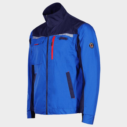 Work jacket PRISMA SUMMER ROYAL BLUE/NAVY - 4