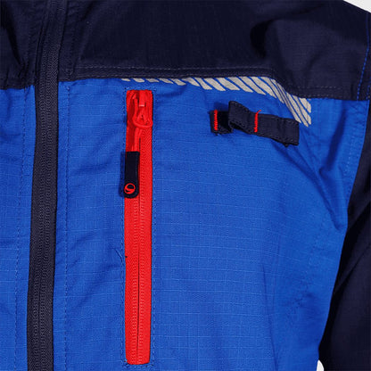 Work jacket PRISMA SUMMER ROYAL BLUE/NAVY - 7