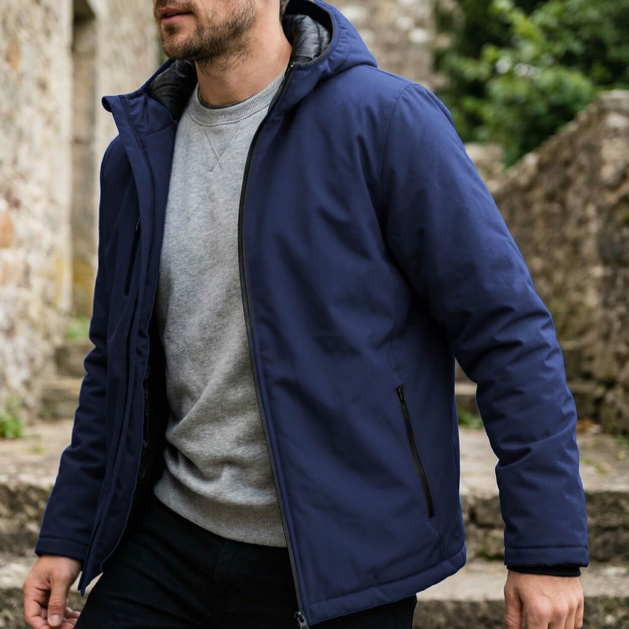 Jachetă de lucru REEF PAD SOFTSHELL DARK BLUE - 3