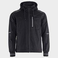Jachetă de lucru REVOLT 4STRETCH NEGRU/NEGRU/GRI
