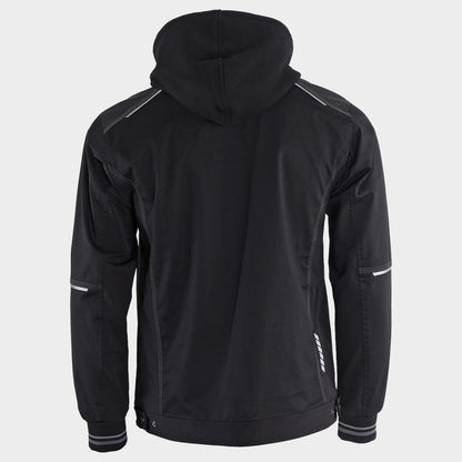 Jachetă de lucru REVOLT 4STRETCH NEGRU/NEGRU/GRI - 2