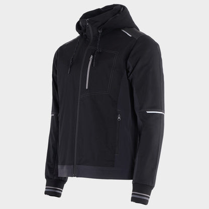 Jachetă de lucru REVOLT 4STRETCH NEGRU/NEGRU/GRI - 3