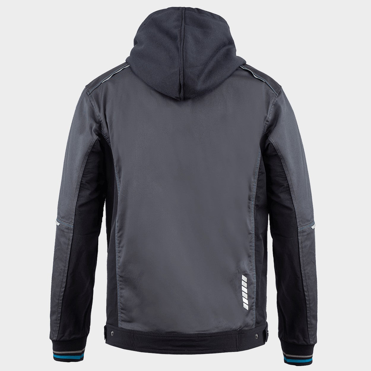 Jachetă de lucru REVOLT 4STRETCH GRI/NEGRU/PETROL - 3