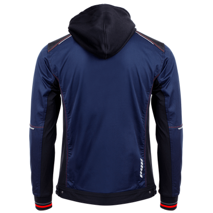 Jachetă de lucru REVOLT 4STRETCH BLEUMARIN/NEGRU/ROȘU - 3