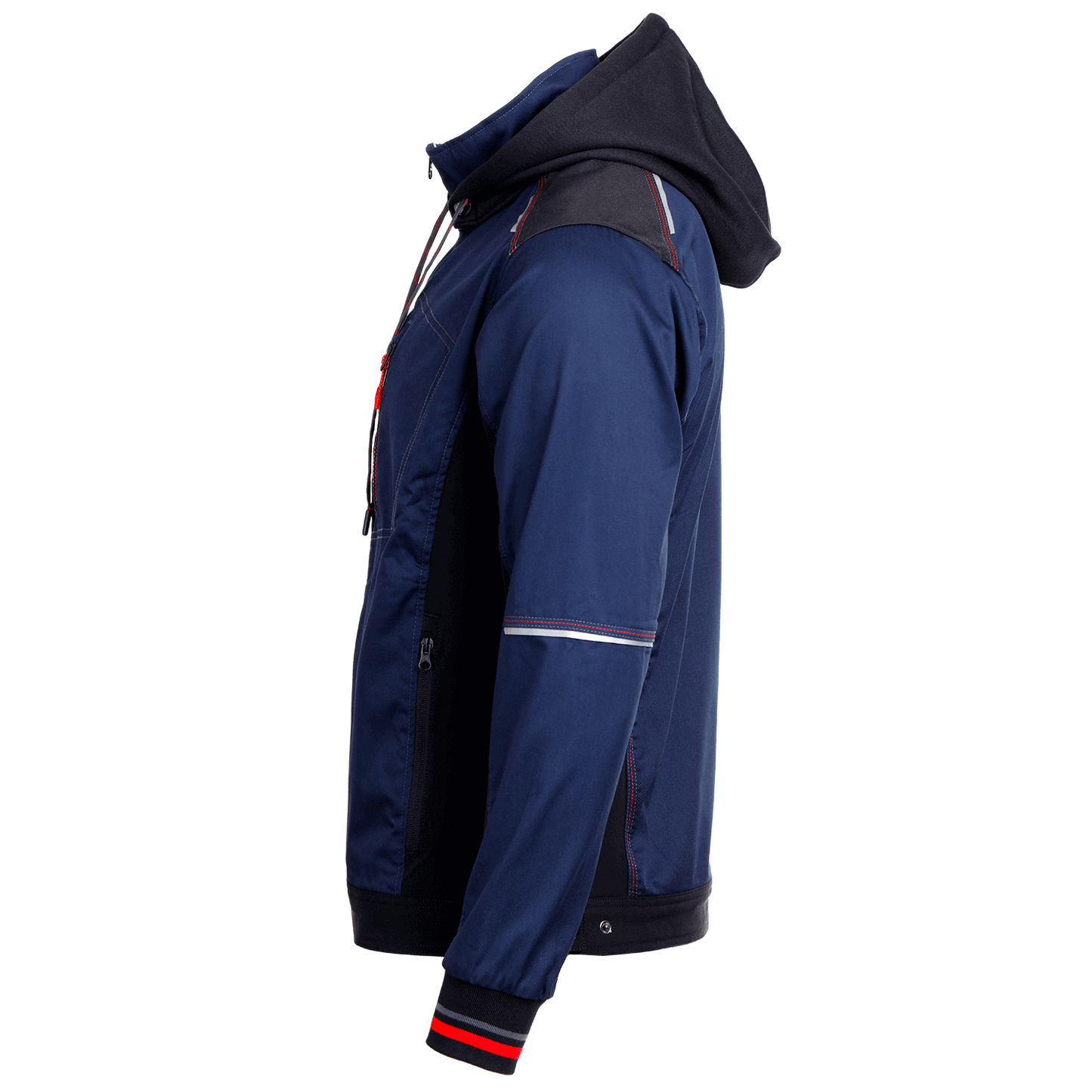 Jachetă de lucru REVOLT 4STRETCH BLEUMARIN/NEGRU/ROȘU - 5