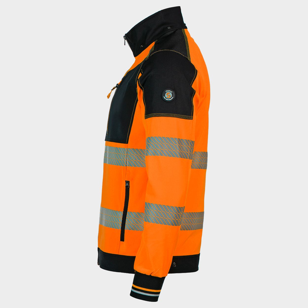 Jachetă de lucru REVOLT HV 4STRETCH ORANGE - 4