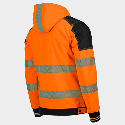 Jachetă de lucru REVOLT HV 4STRETCH ORANGE - 5