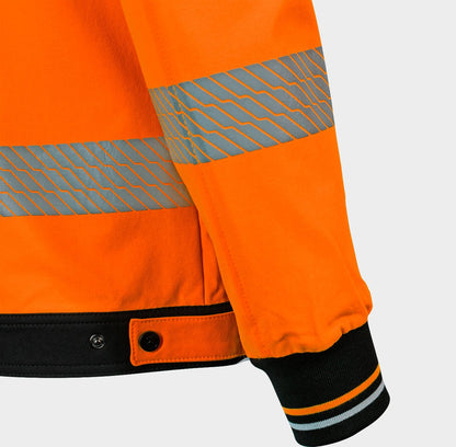 Jachetă de lucru REVOLT HV 4STRETCH ORANGE - 6