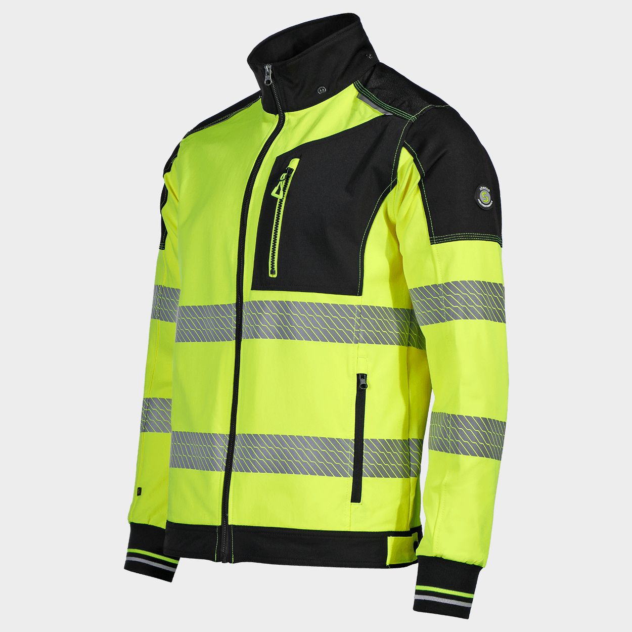Jachetă de lucru REVOLT HV 4STRETCH YELLOW - 4