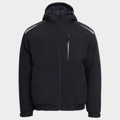 Geacă de lucru REVOLT SOFTSHELL WINTER NEGRU - 1